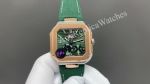 PP Factory Patek Philippe Cubitus Cal.240 Movement 45mm Black/White/Green Face Rose Gold Case Watch